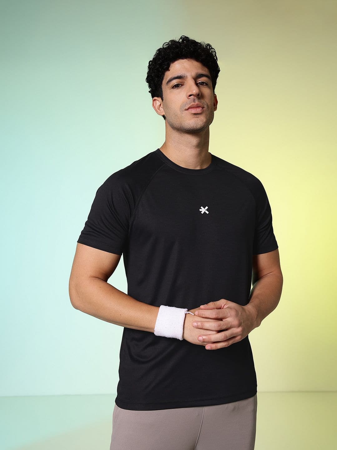 HRX by Hrithik Roshan Typography Printed Rapid-Dry Running T-shirt - view 1