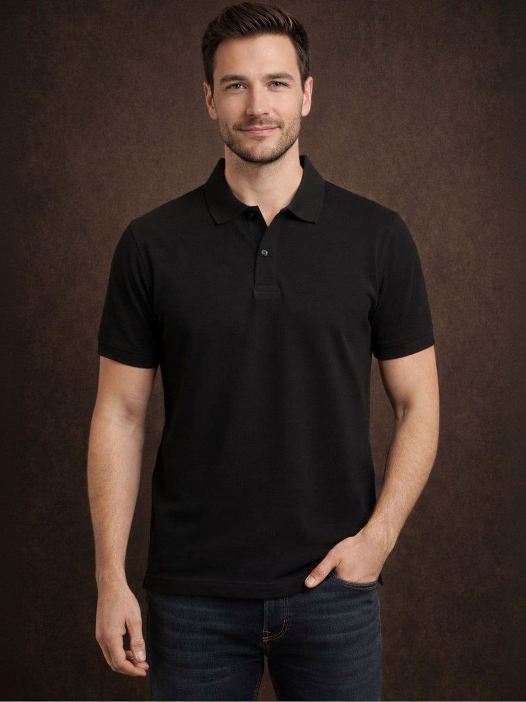 The Roadster Lifestyle Co. Men Cotton Polo Collar Tshirts - view 1