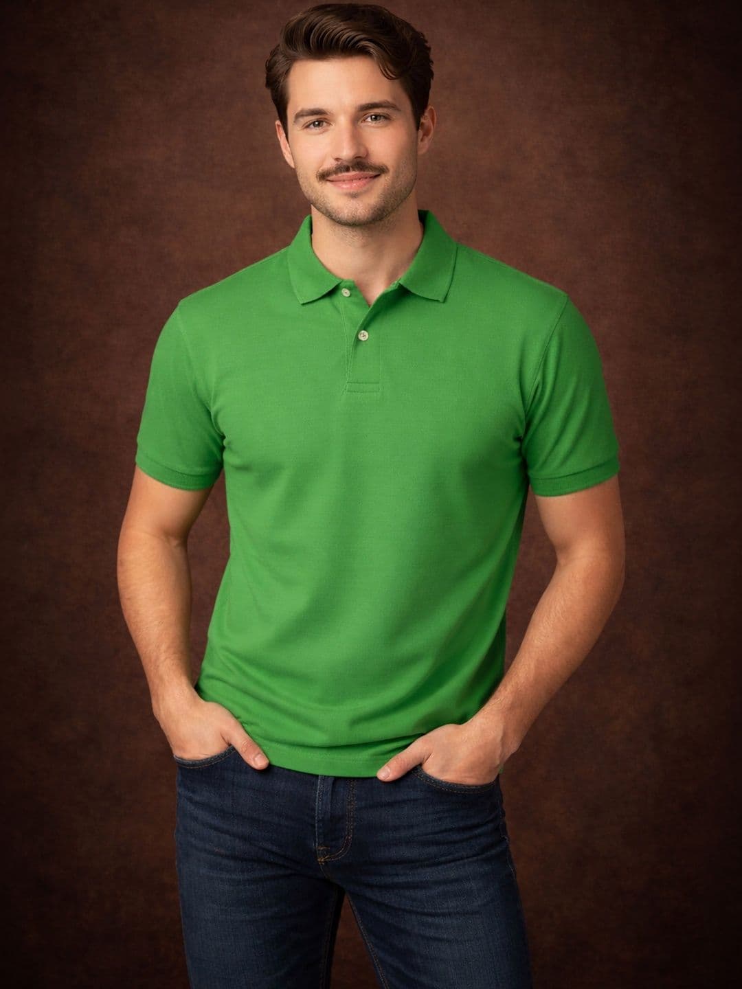 The Roadster Lifestyle Co Cotton Polo Collar Tshirts - view 1