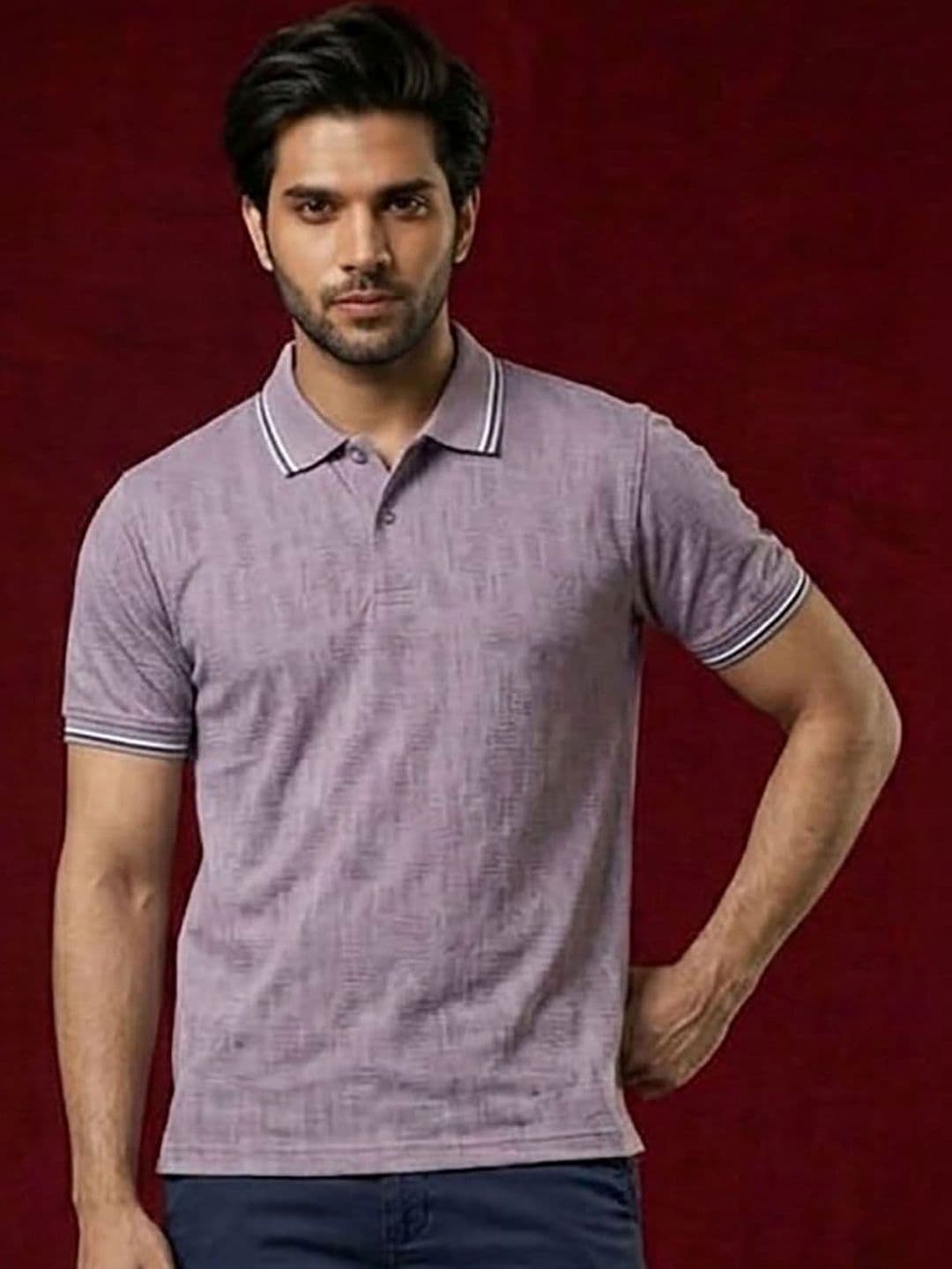 SZN Men Polo Collar T-shirt - view 1