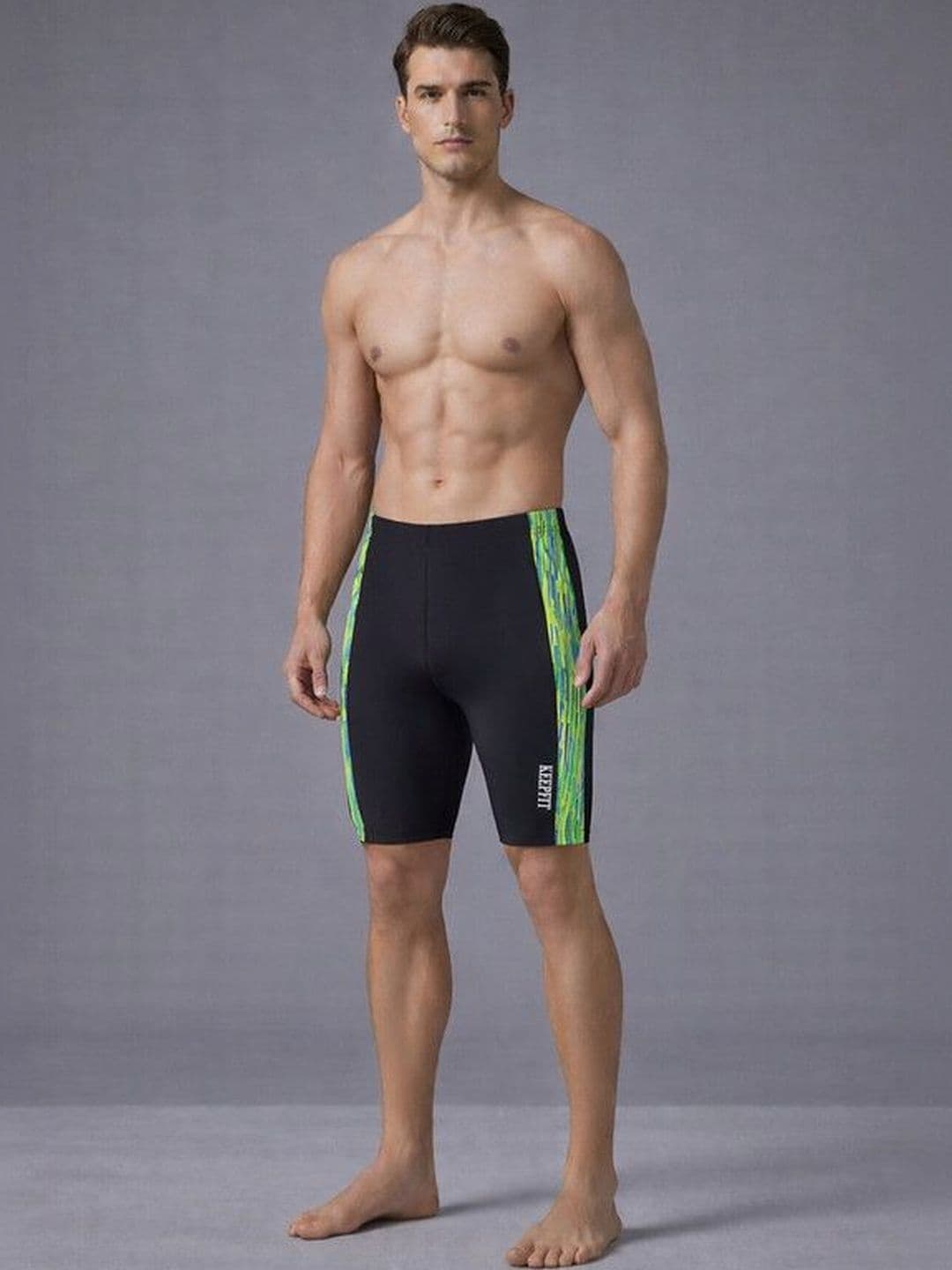 Keepfit Men Colourblocked Swim Shorts Swim Bottoms - view 1