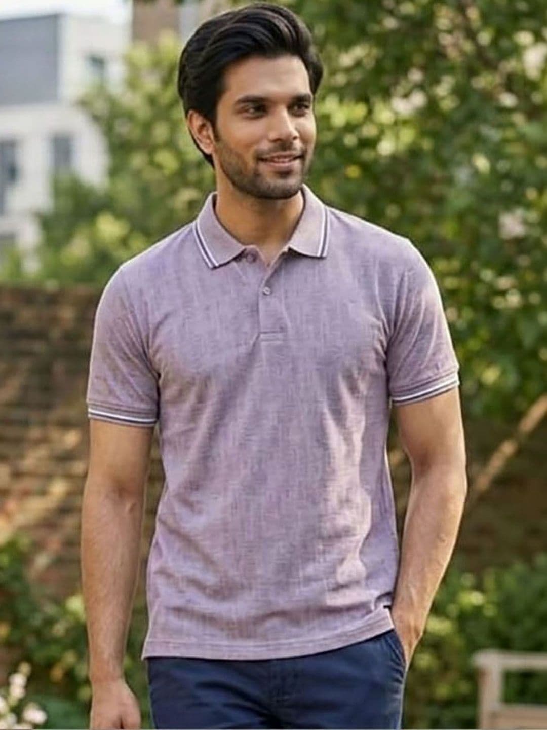 SZN Men Polo Collar T-shirt - view 1
