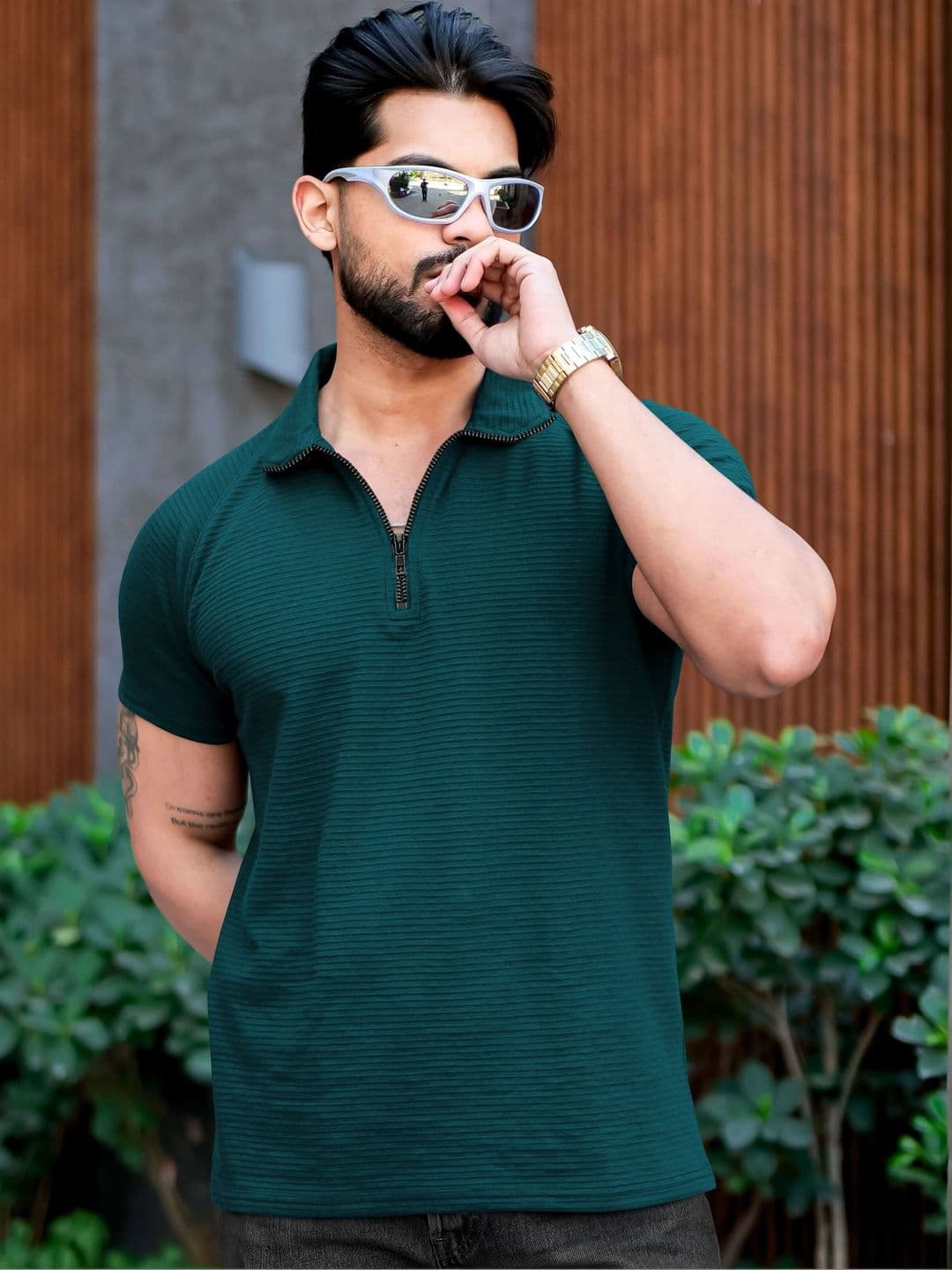 Moda Rapido Men Polo Collar T-shirt - view 1