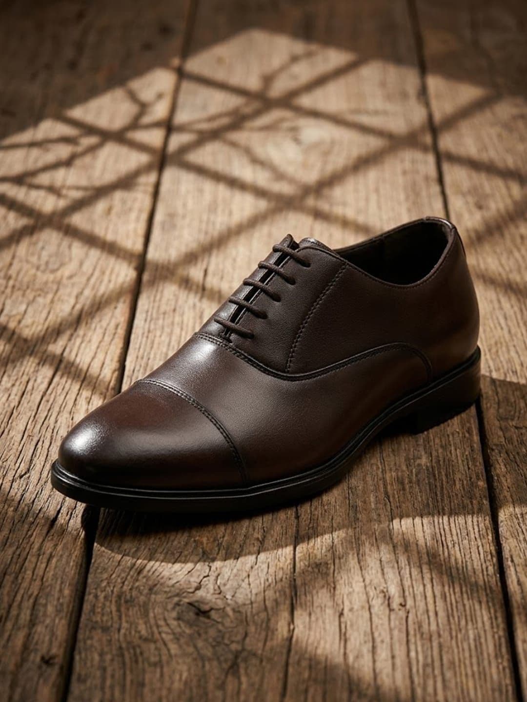 House of Pataudi Men Round Toe Lace-Ups Derbys Formal Shoes - view 1