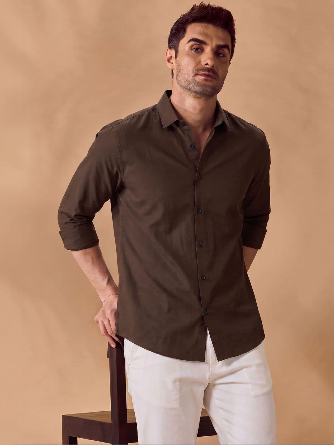 SANBROS Men Comfort Casual Shirt - view 1
