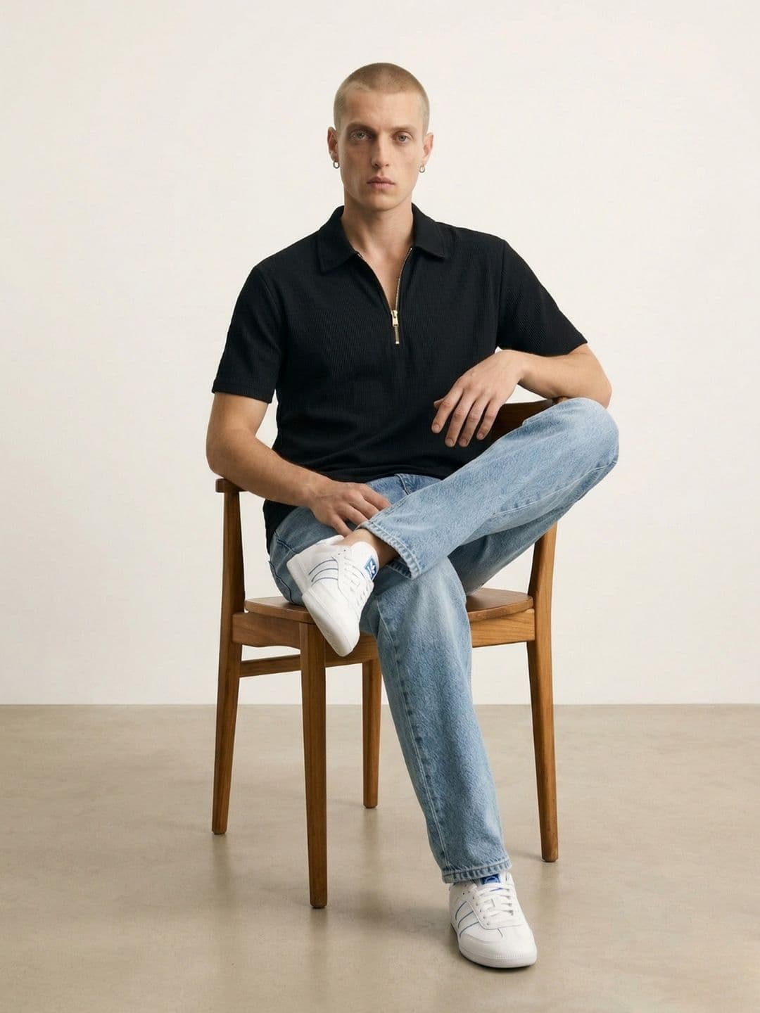 CLUB 44 Men Polo Collar T-shirt - view 1