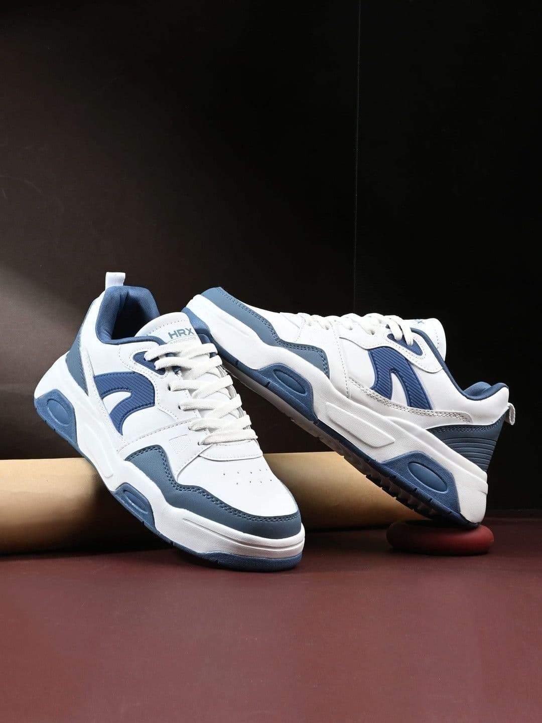 HRX by Hrithik Roshan Men Colourblocked Synthetic Sneakers - view 1