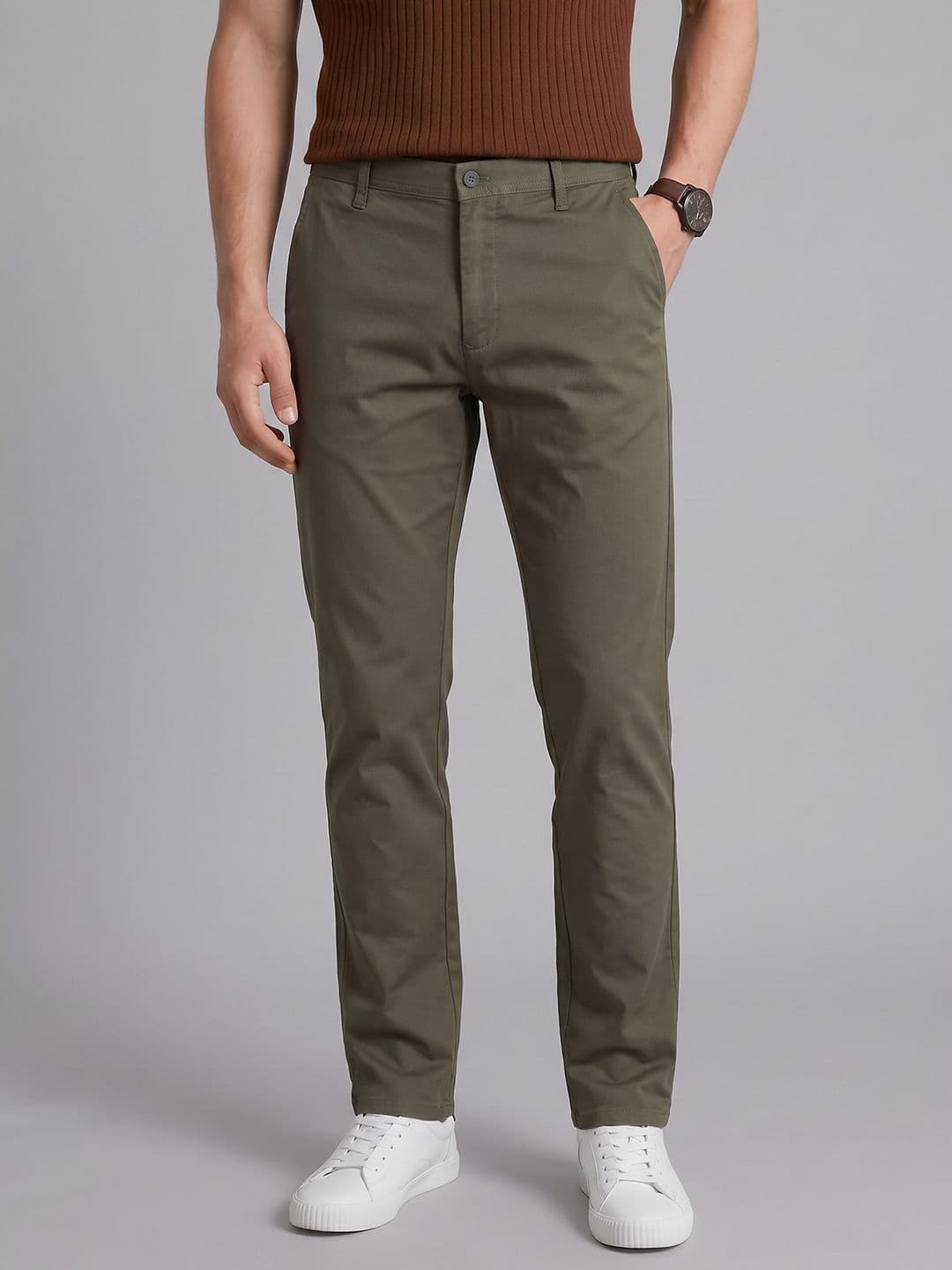 Blackberrys Men Chinos Trousers - view 1