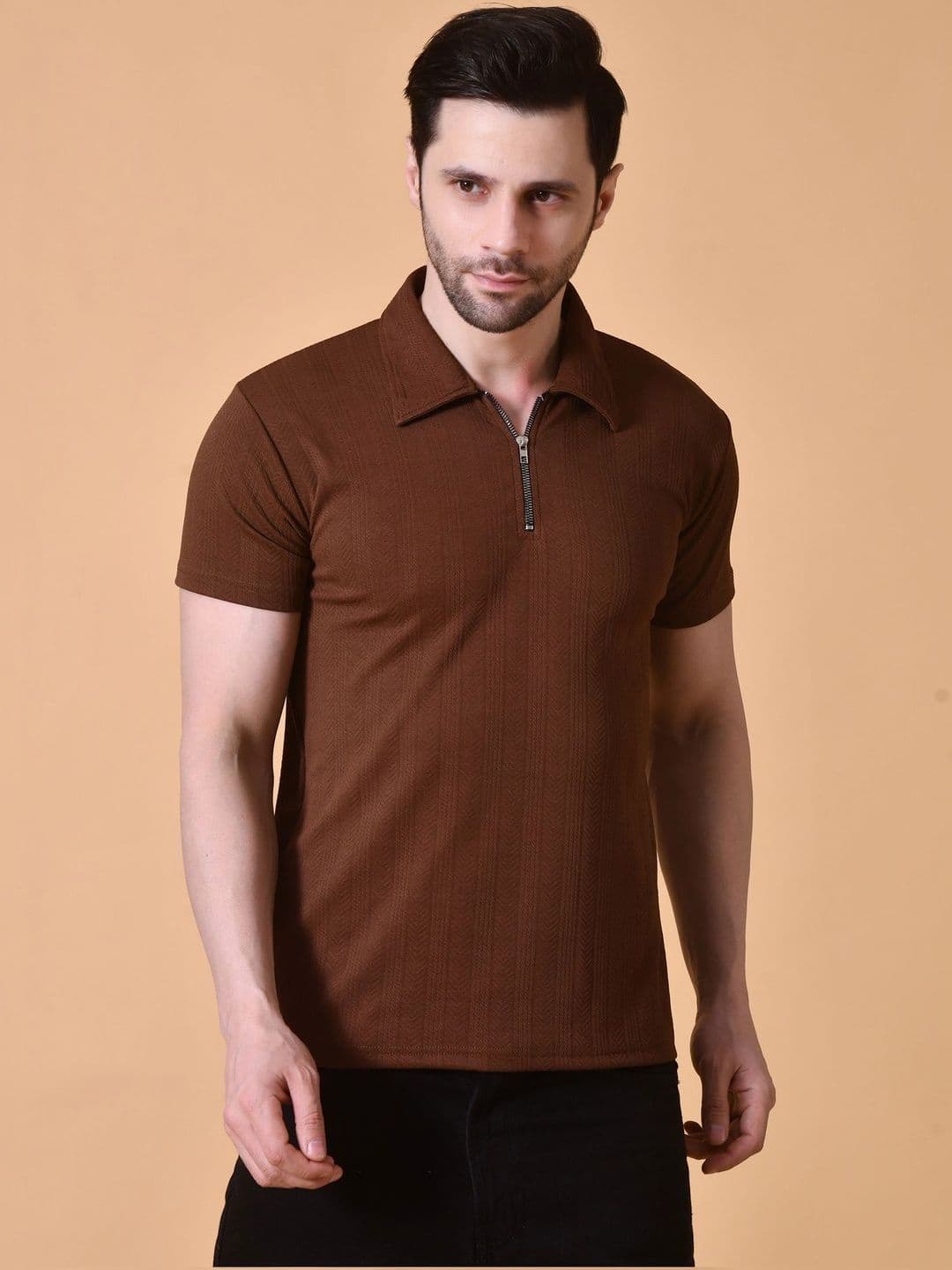 BAESD Men Polo Collar T-shirt - view 1