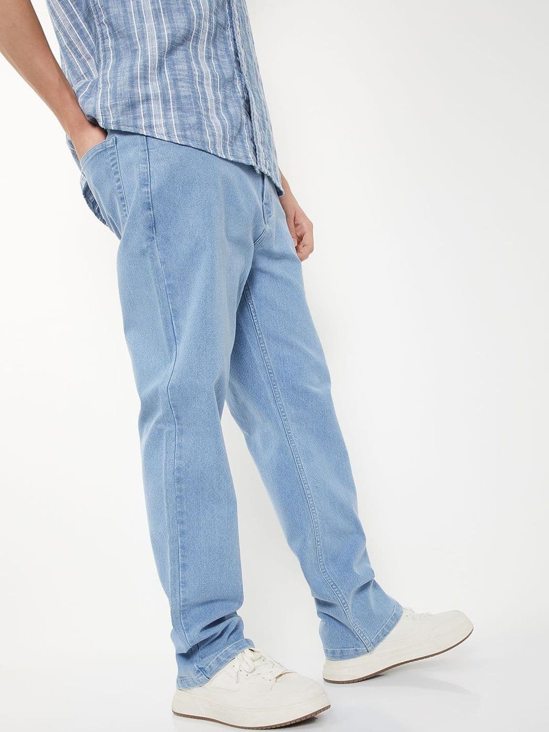 max Men Regular Fit Mid-Rise Jeans - view 1