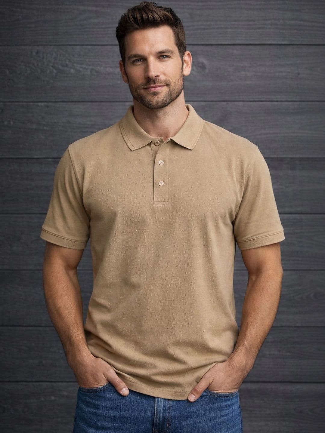 The Roadster Lifestyle Co. Men Cotton Polo Collar Tshirts - view 1