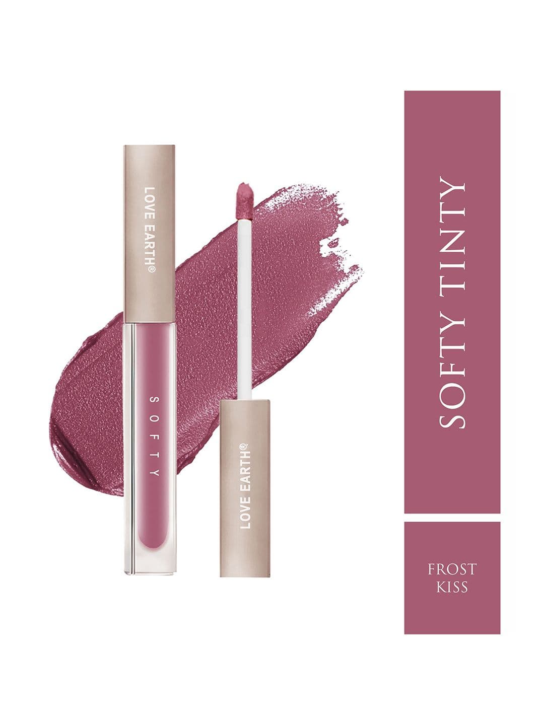 LOVE EARTH Vitamin E - Squalane & Peptides Infused Hydrating Lip Tint - 1.5ML - view 1