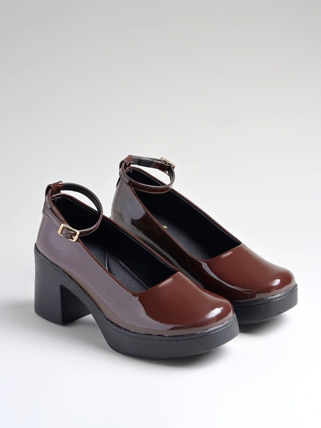 SZN Block Pumps with Buckles - view 1