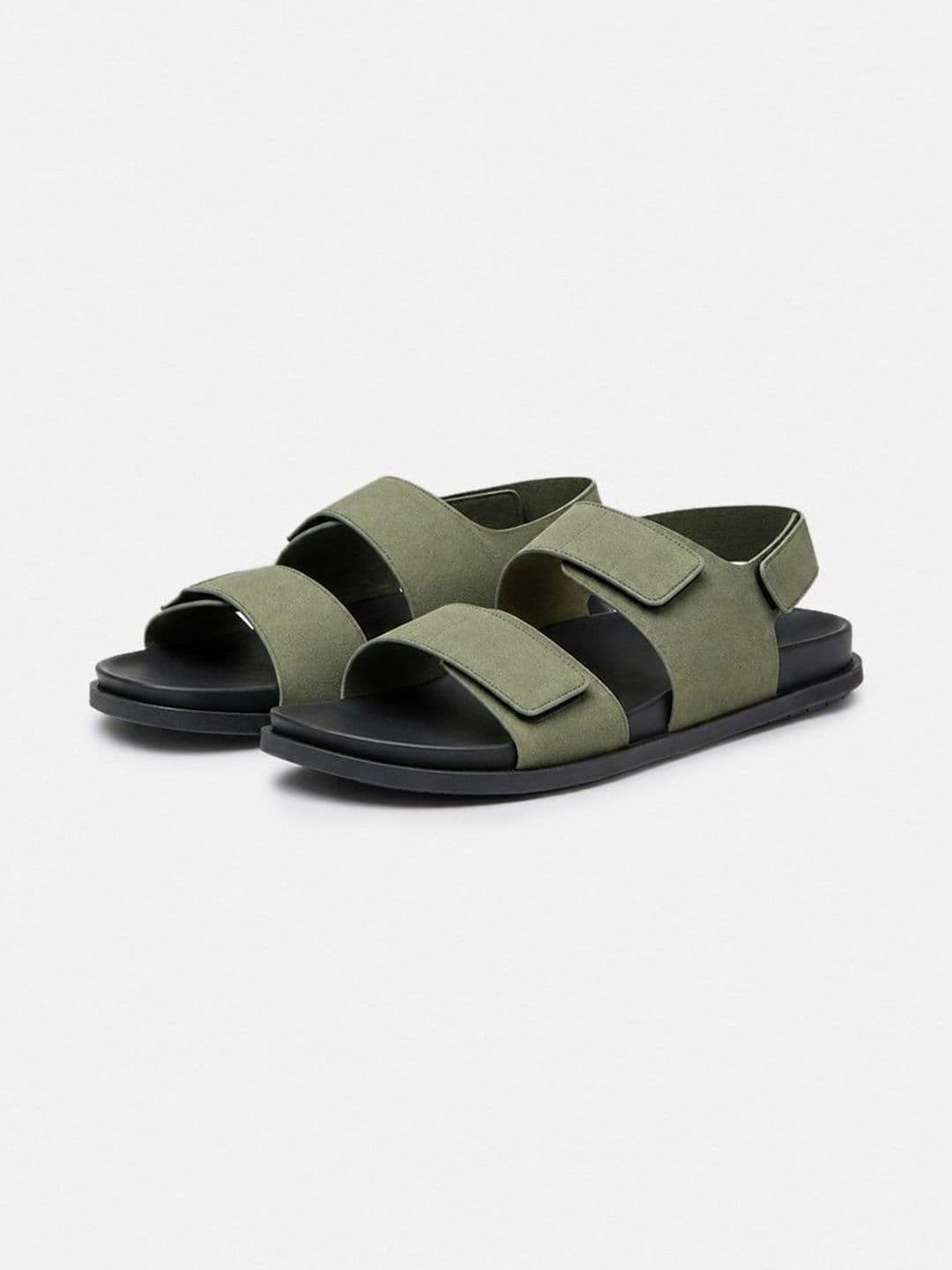 Snitch Men Colourblocked Suede Flatforms - view 1