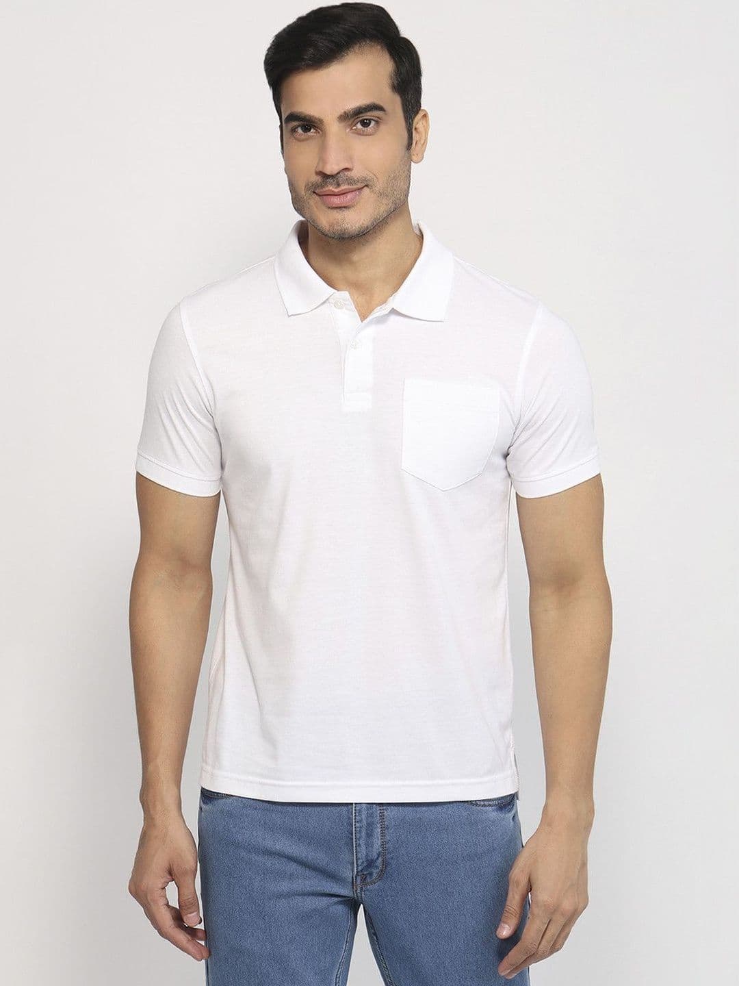 Parx Men Polo Collar Pockets T-shirt - view 1