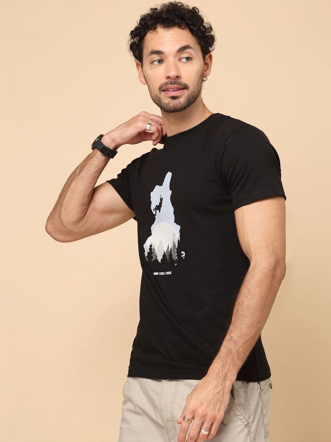 MILLION EMOTIONS Men Printed T-shirt - view 1