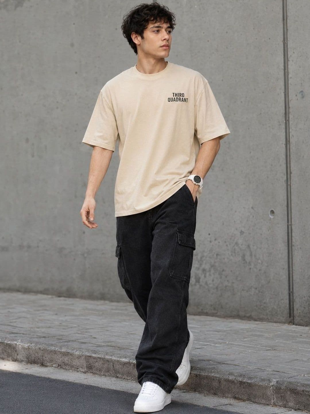 THIRD QUADRANT Men Typography Printed T-shirt - view 1