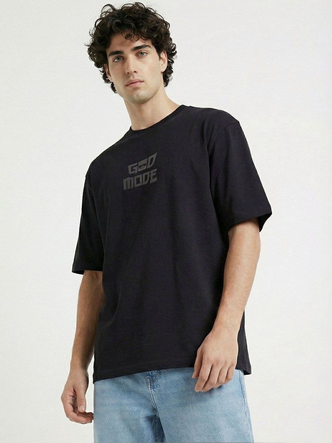glitchez Men Typography Printed T-shirt - view 1