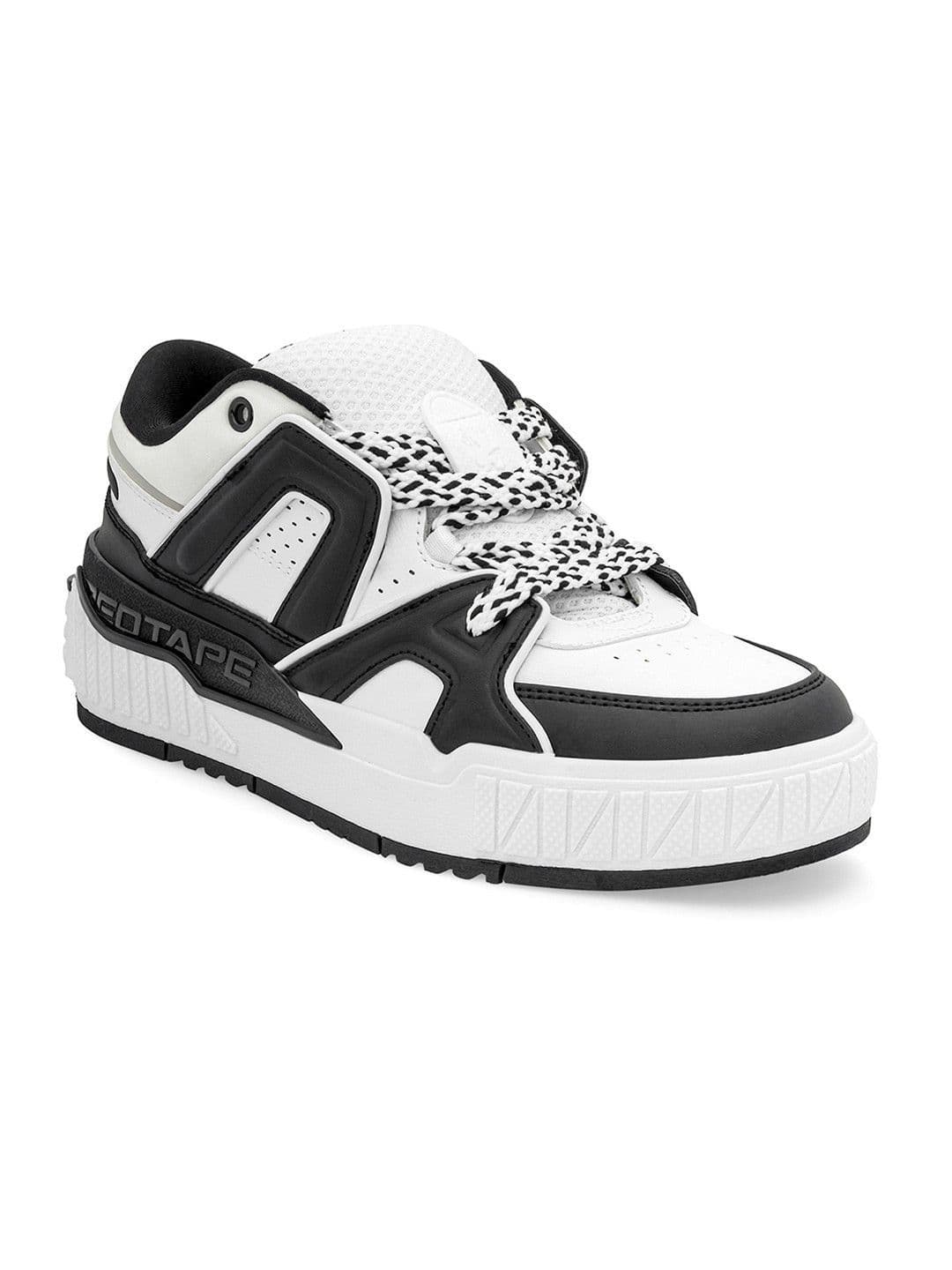 Red Tape Men Textured Round Toe Memory Foam Sneakers - view 1