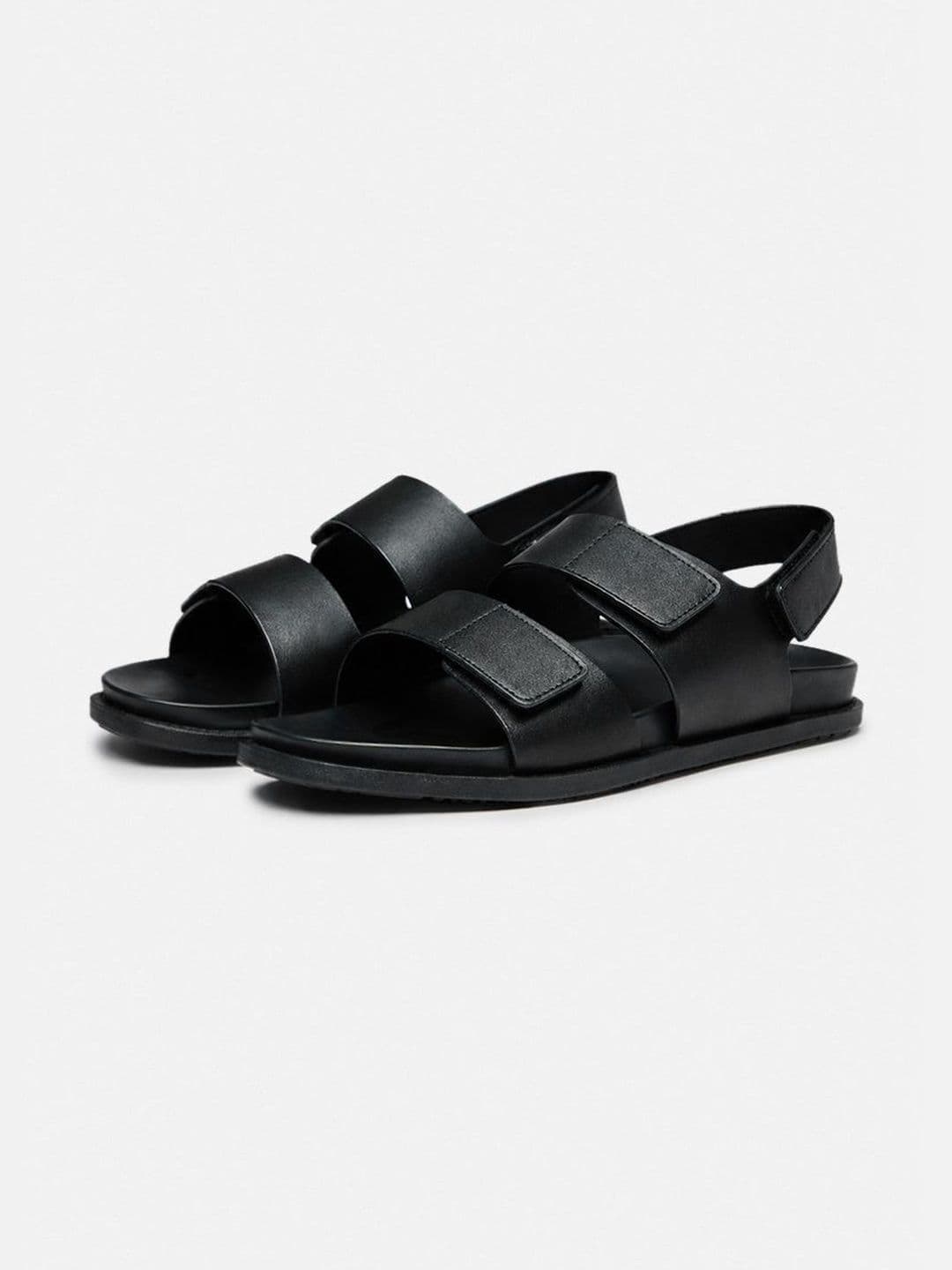 Snitch Men Colourblocked PU Flatforms - view 1