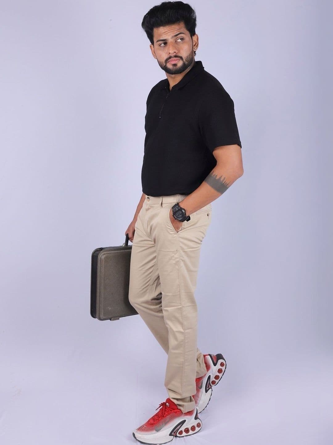L&C Men Slim Fit Trousers - view 1