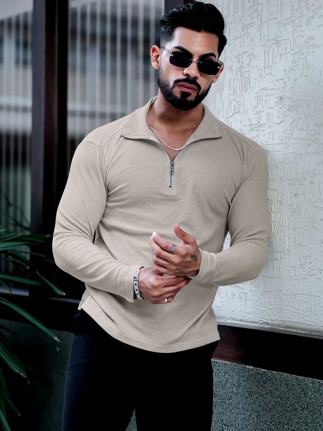 HOODLER Men Polo Collar T-shirt - view 1