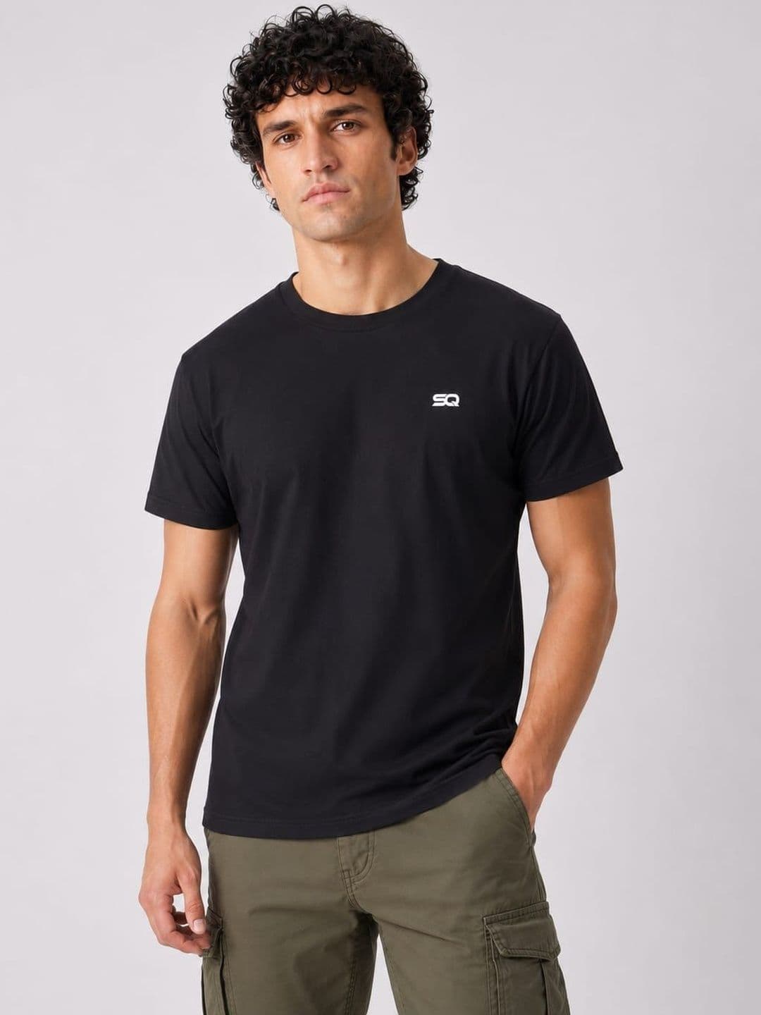 STYLEQUE Men Brand Logo T-shirt - view 1