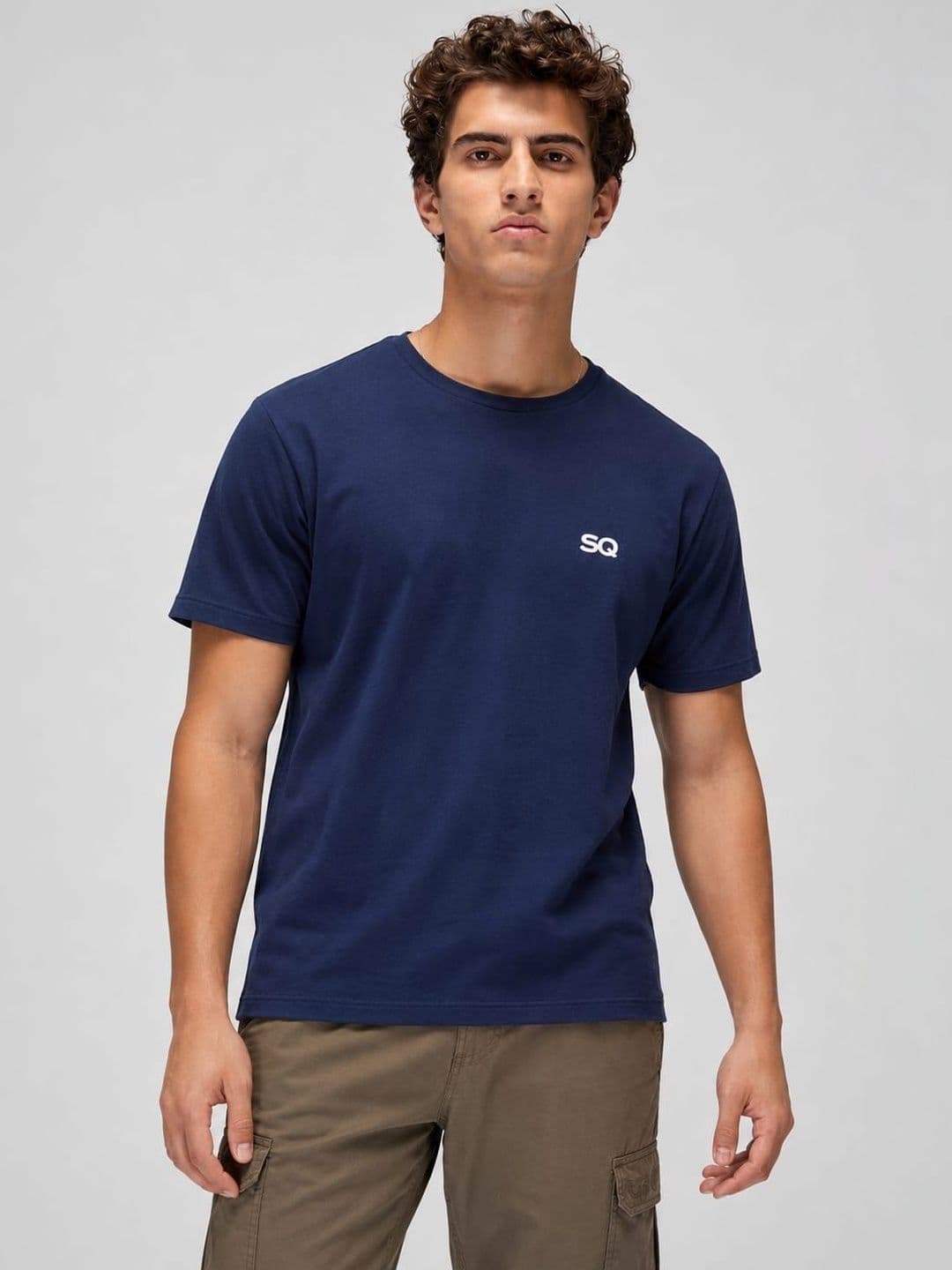 STYLEQUE Men Brand Logo Printed T-shirt - view 1