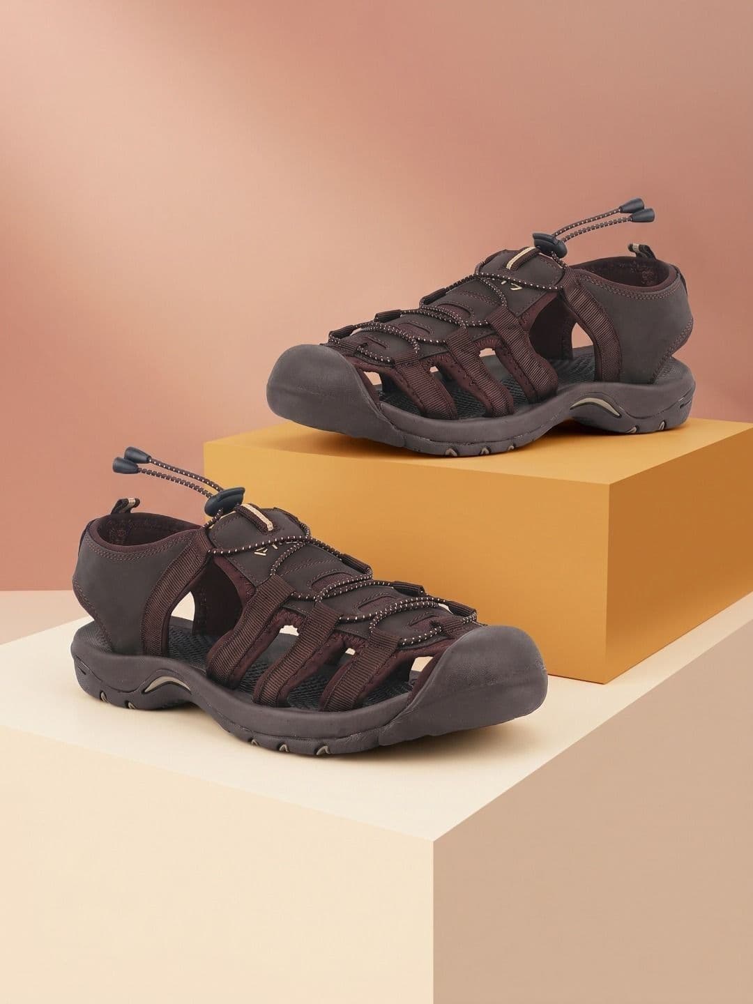 FUEL Men Textured Shoe Style Sandals - view 1