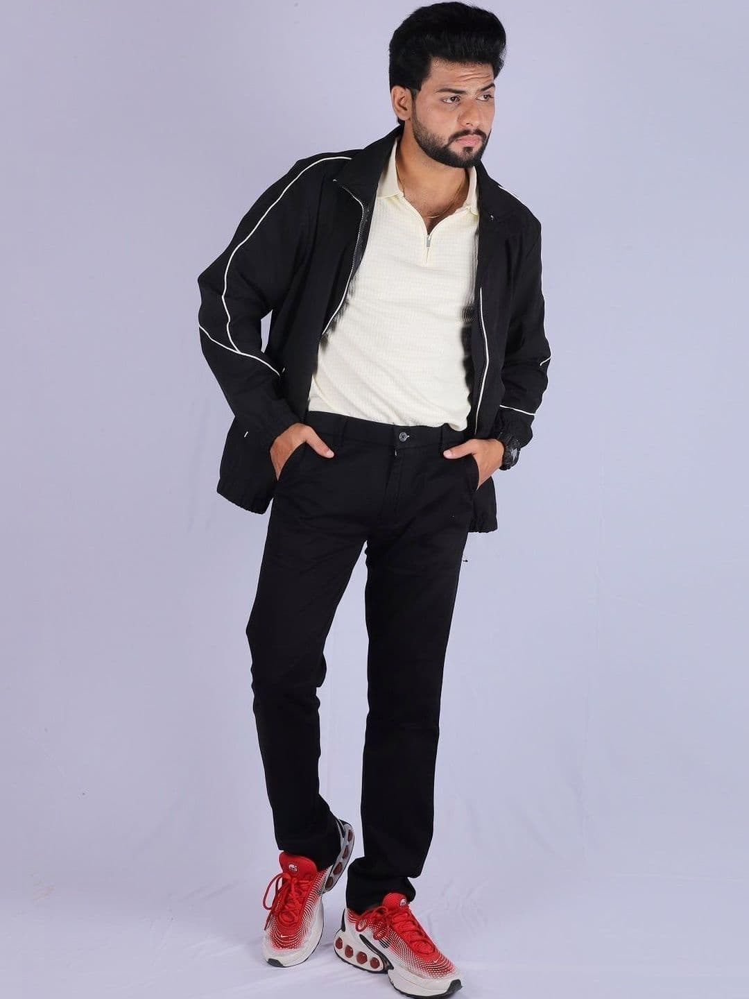 L&C Men Slim Fit Trousers - view 1