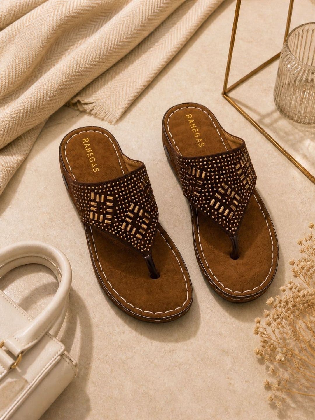 RAHEGAS Women PU Comfort Sandals - view 1