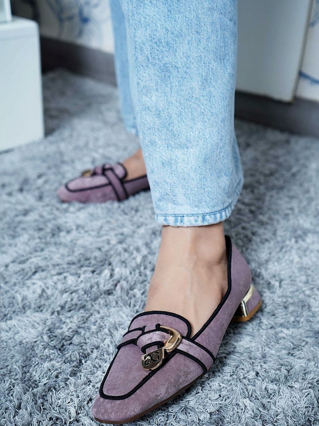 Shezone Block Pumps with Buckles - view 1