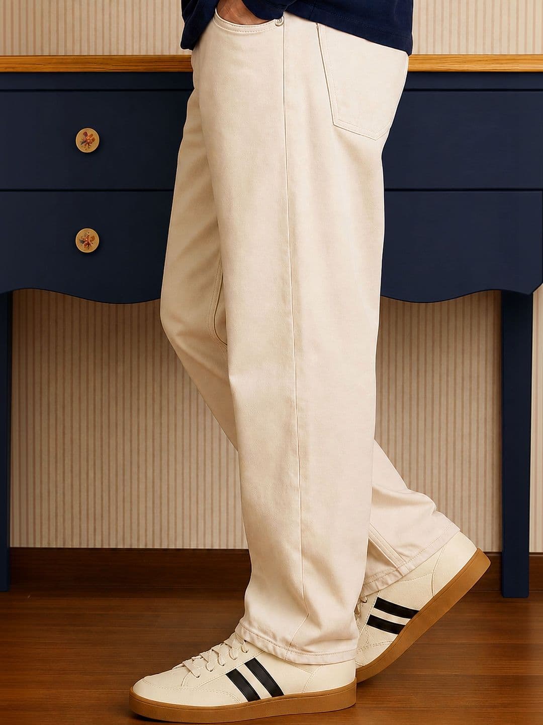 W.T.F - Witnessing True Fashion Men Comfort Straight Fit Mid-Rise Jeans - view 1