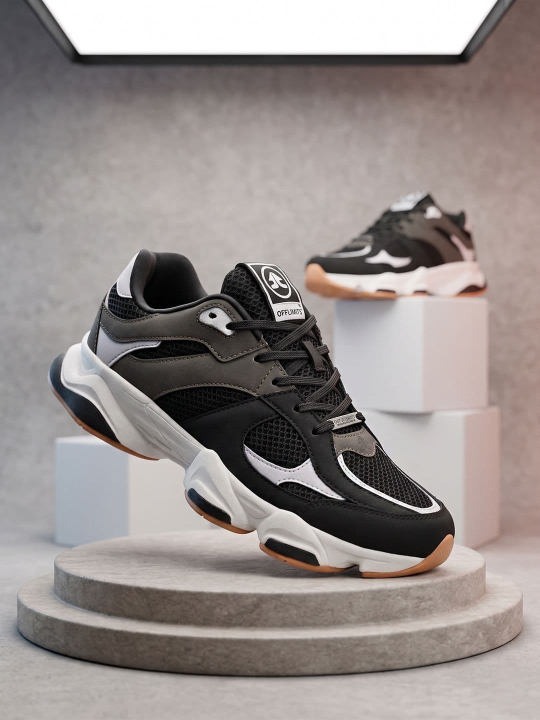 OFF LIMITS Men Colourblocked Sneakers - view 1