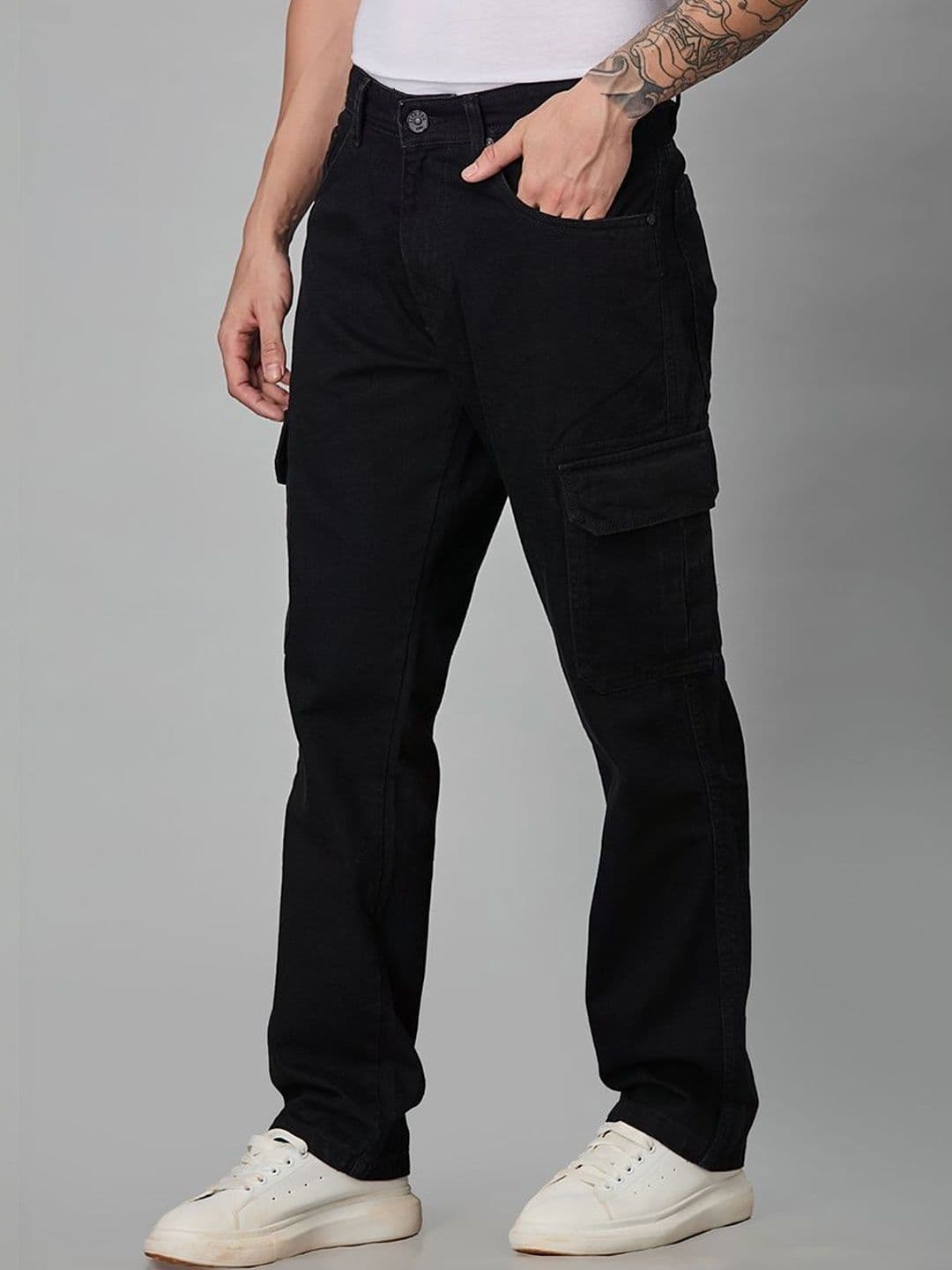 Klub Fox Men Straight Fit Mid-Rise Jeans - view 1