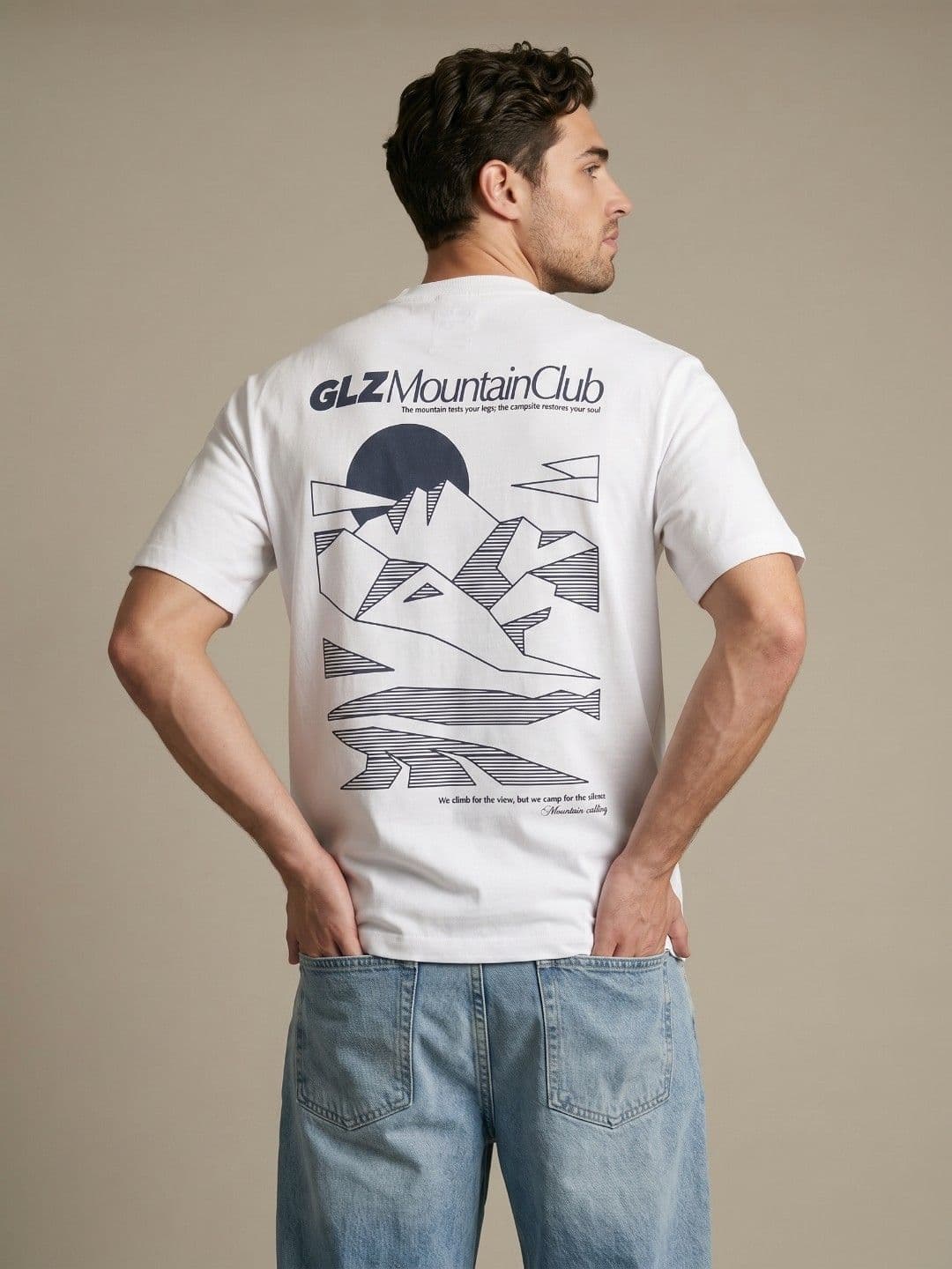 glitchez Graphic Printed Relaxed Fit T-shirt - view 1