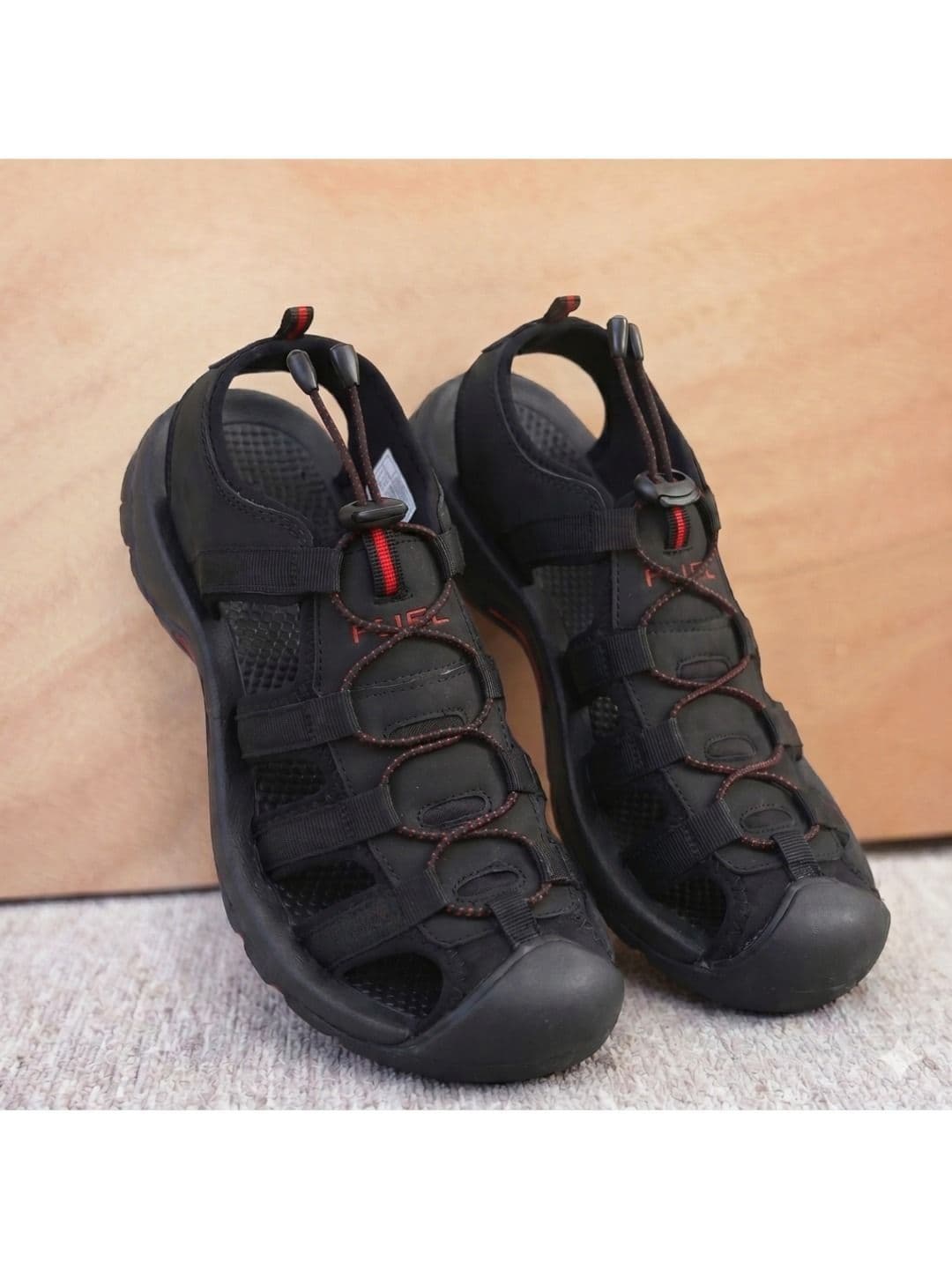 FUEL Men Textured Shoe Style Sandals - view 1