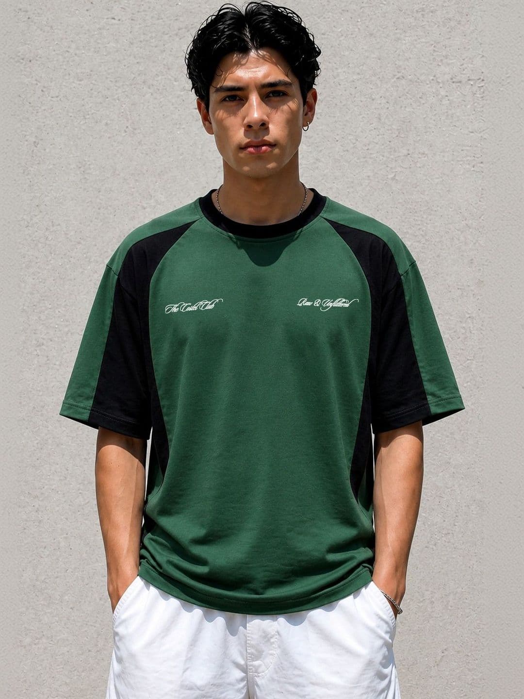 MODA RAPIDO X FITNESS EXCHANGE Men Typography Colourblocked T-shirt - view 1