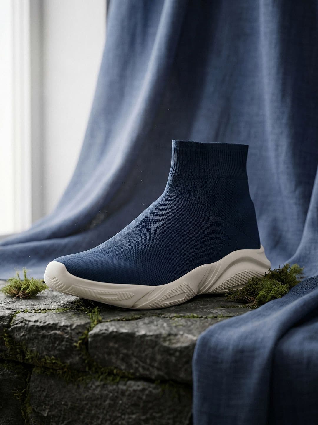 HRX by Hrithik Roshan Men High-Top Slip-On Sneakers - view 1