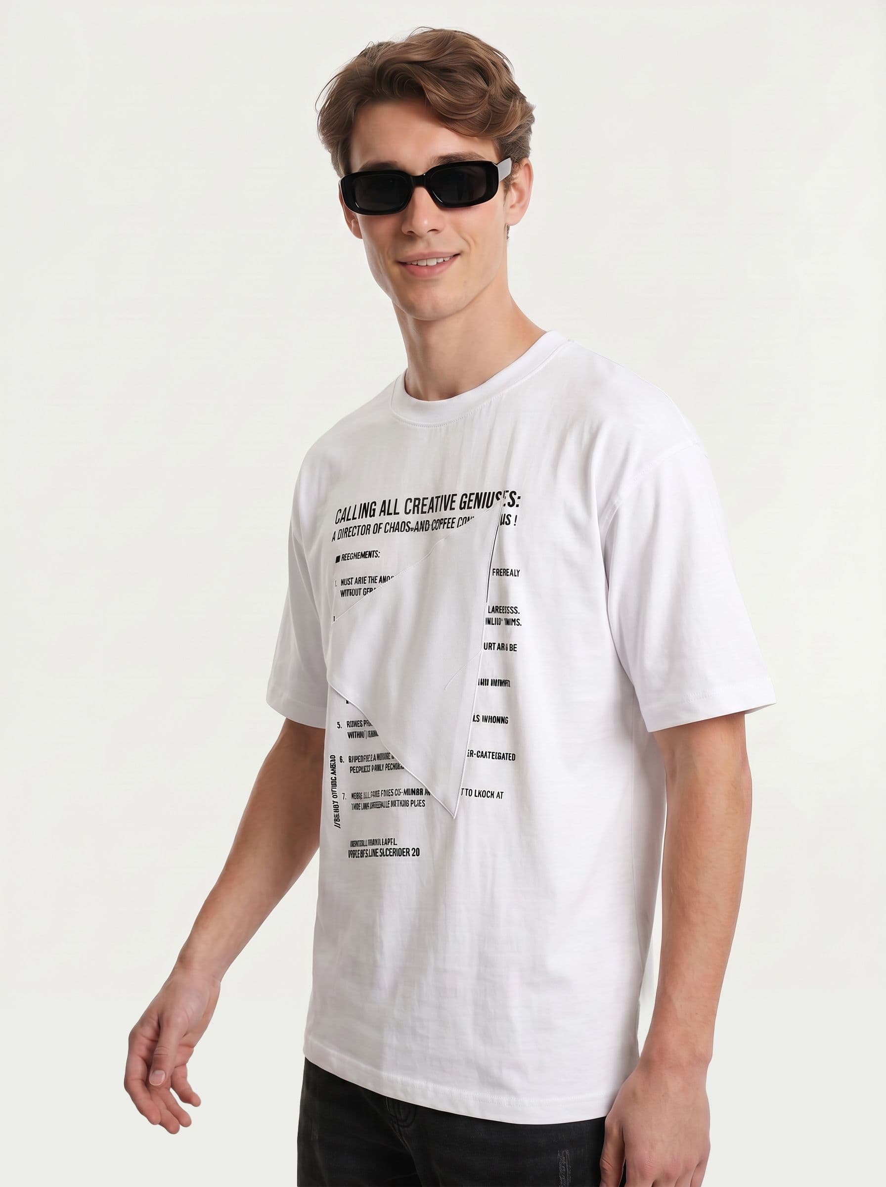 Mast & Harbour Typography Printed T-shirt - view 1