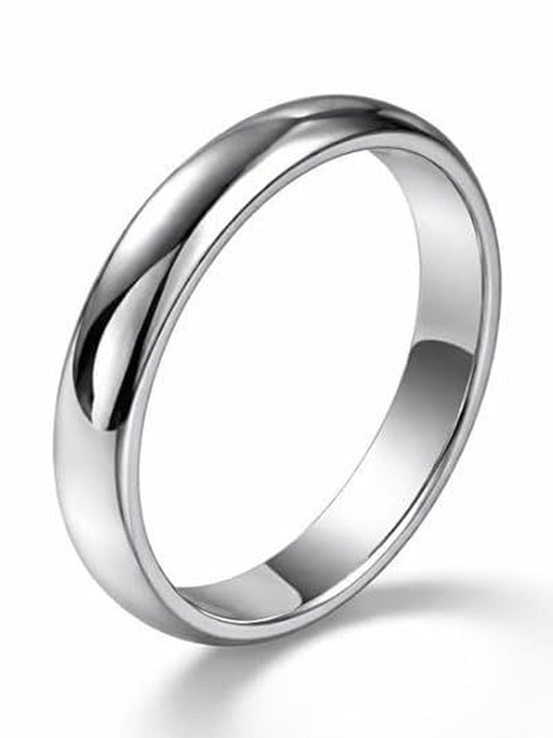 Lovemi Movements Unisex Silver Plated Finger Ring - view 1