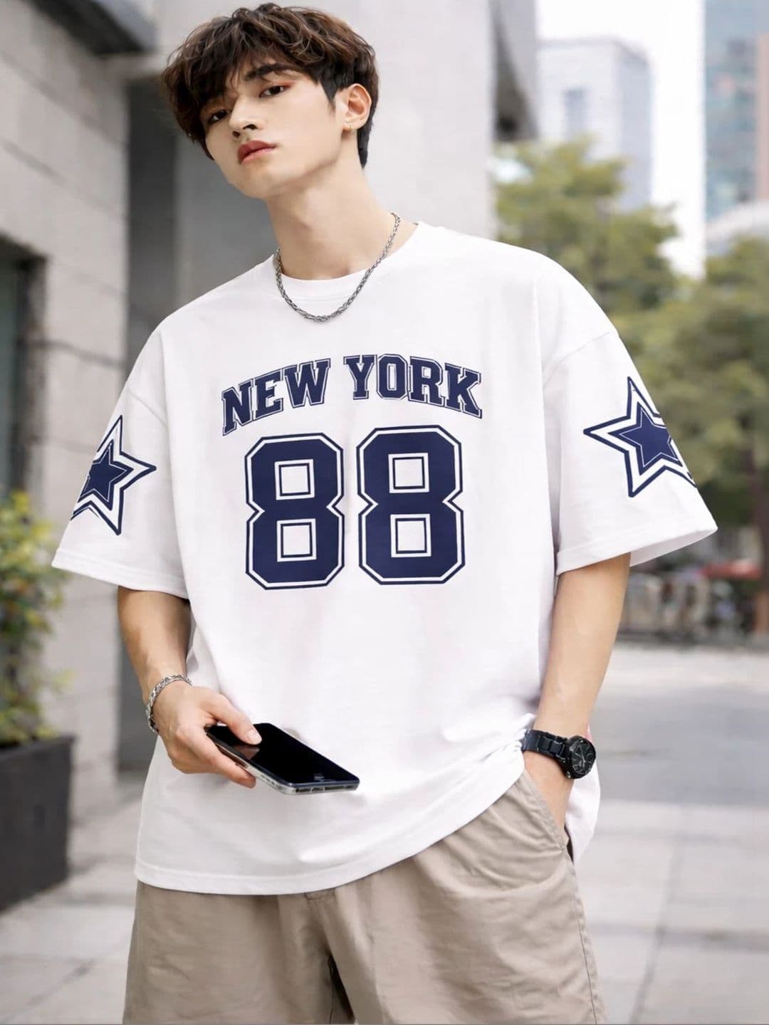 Good Sign Men Typography Printed Boxy T-shirt - view 1