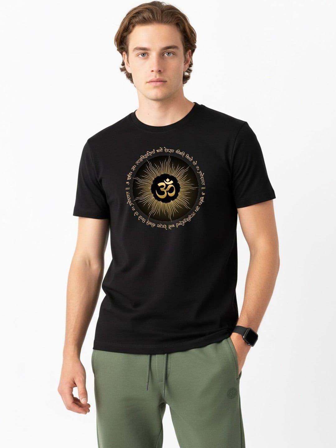 Organic Chics Men Printed Anti Odour T-shirt - view 1
