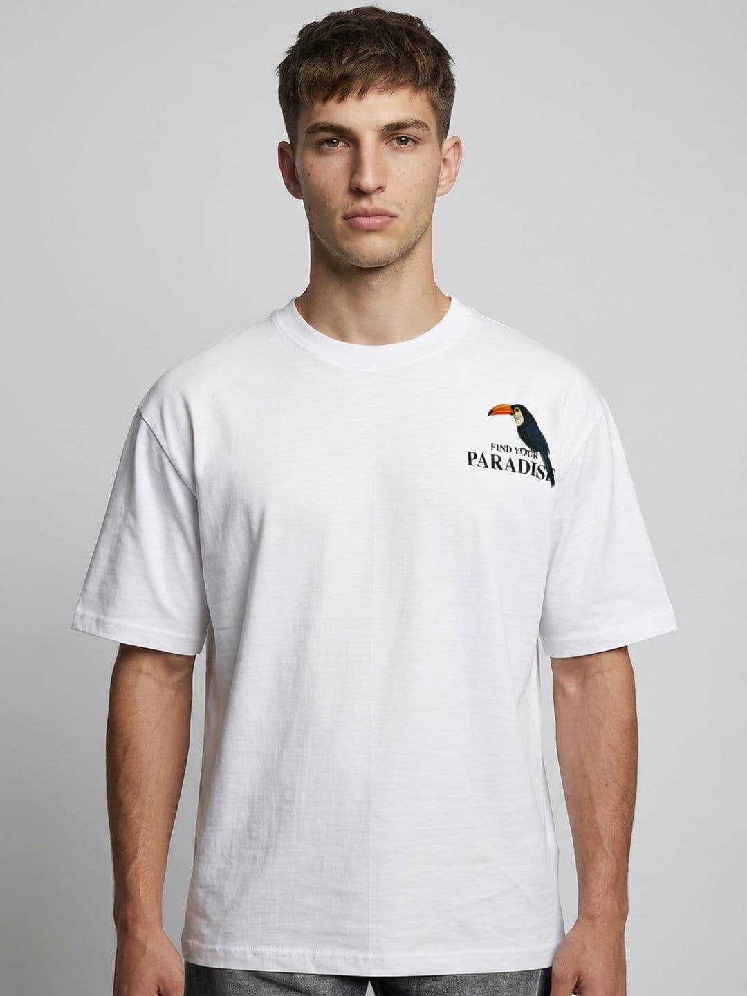 Dennis Lingo Men Printed Tropical T-shirt - view 1