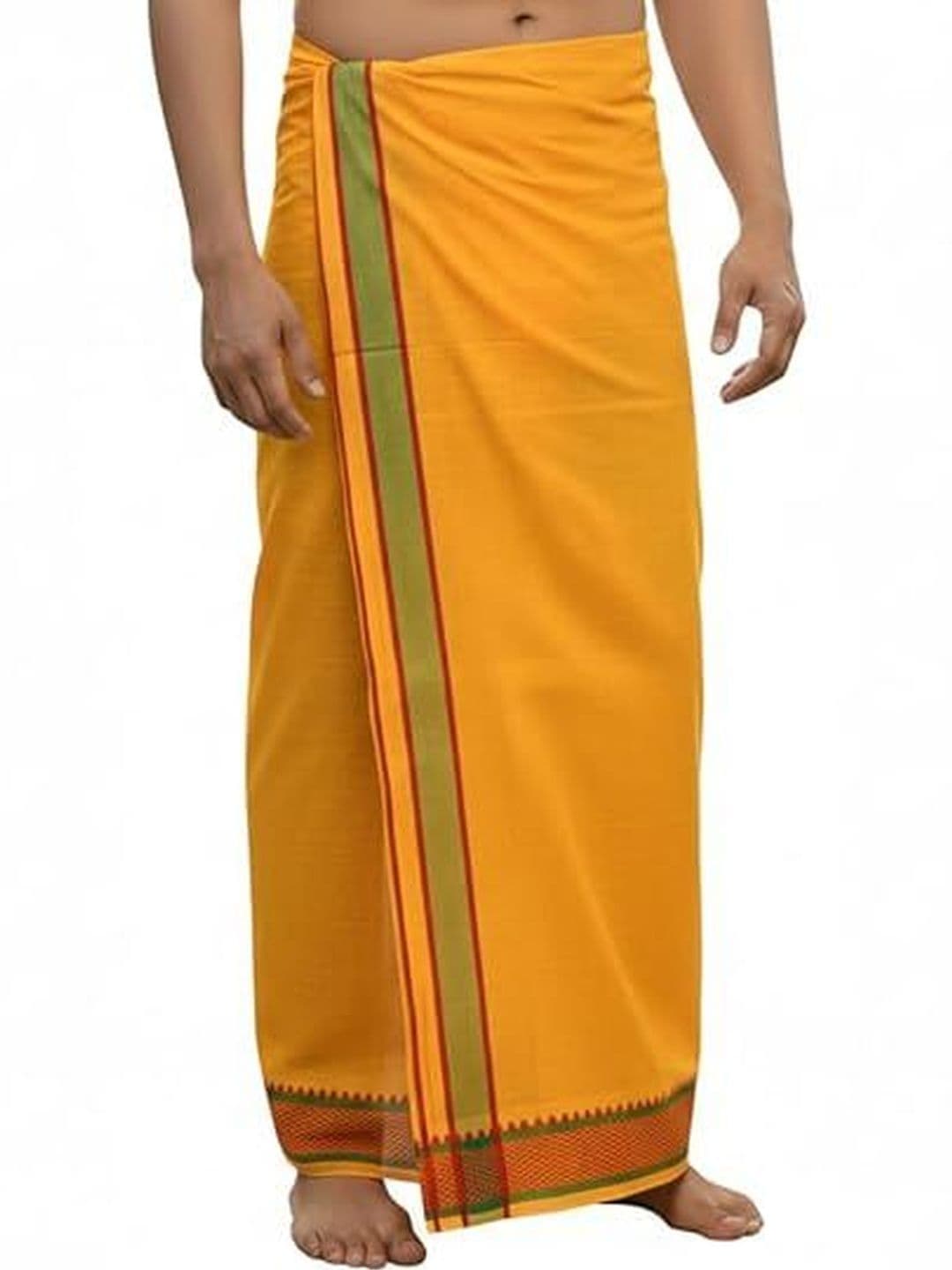 Hornbill Enterprises Men Cotton Blend Dhoti Dhotis - view 1