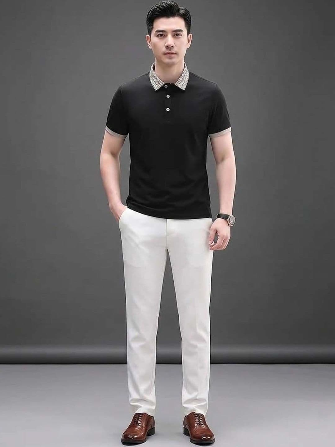 Moda Rapido Men Polo Collar T-shirt - view 1