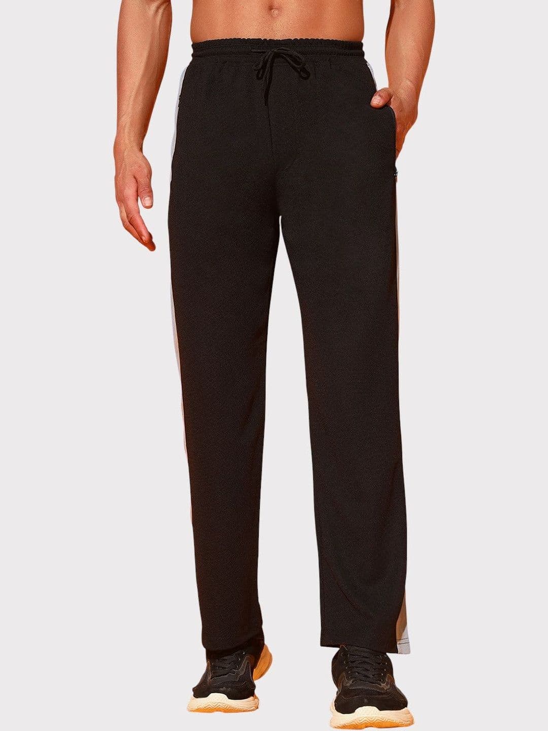MaverIQ Men Regular Fit Striped Training Track Pants - view 1