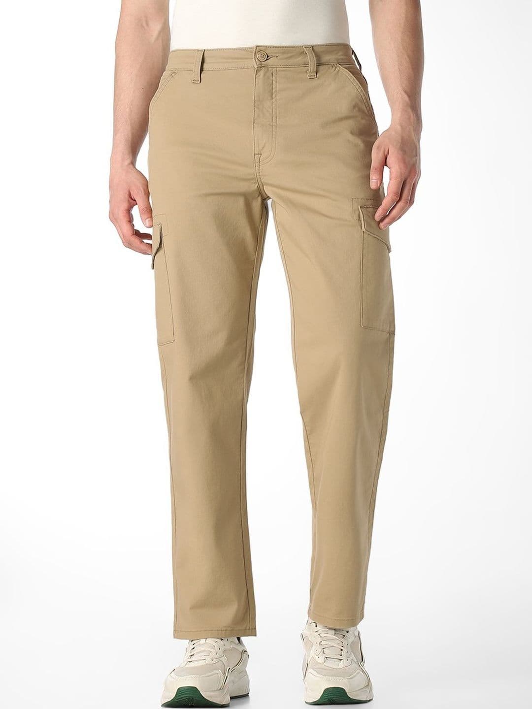 Jack & Jones Men Low-Rise Cargos Trousers - view 1