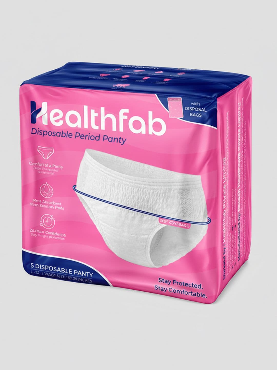 HealthFab The Fabulous you Women Leak-Proof Assorted Period Briefs - view 1