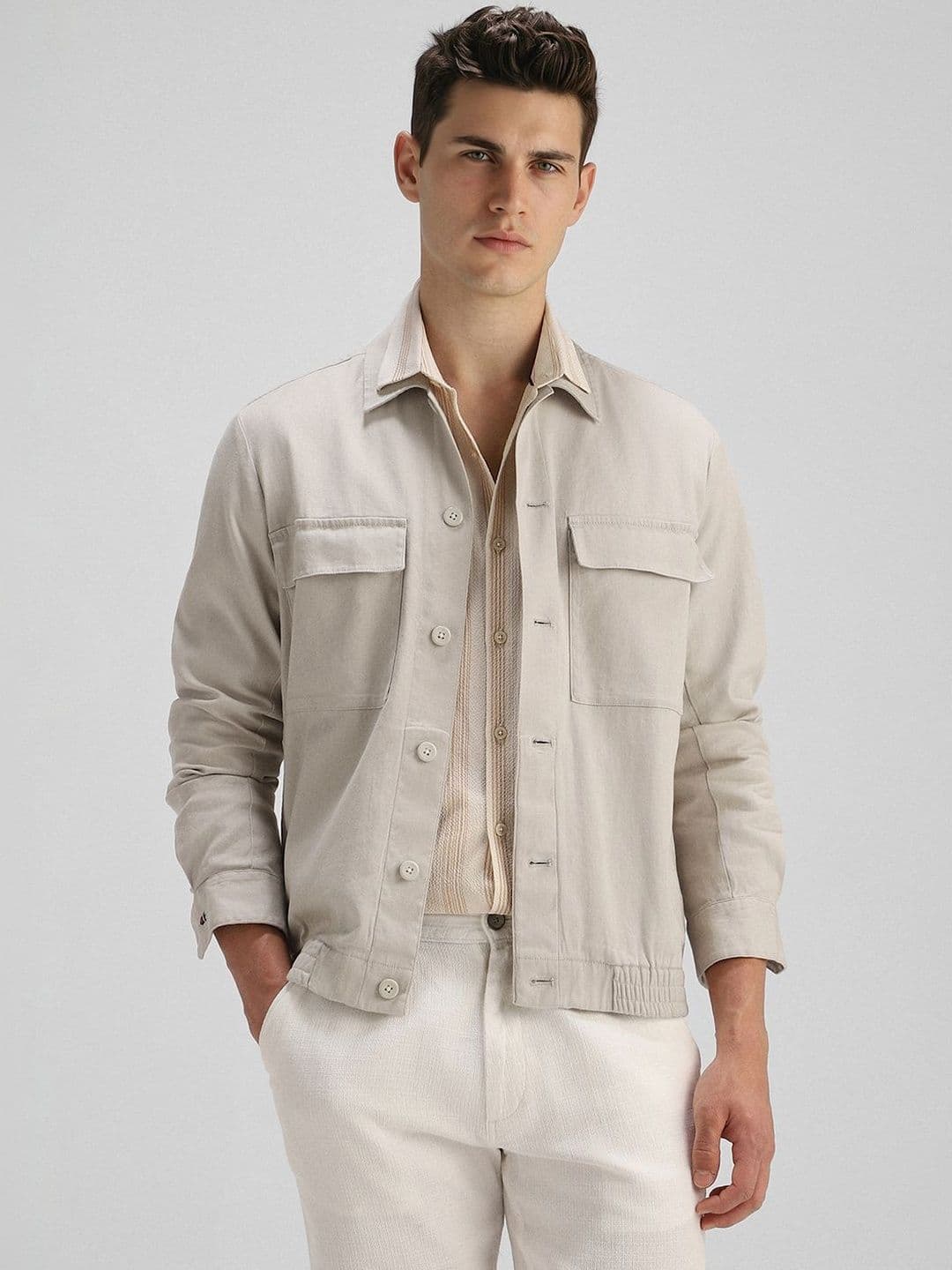 Louis Philippe Sport Men Open Front Jacket - view 1